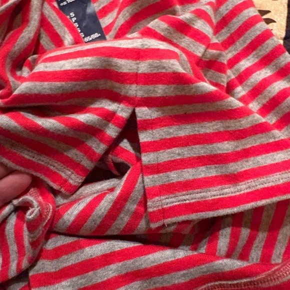 Gap Women's Modern Boatneck Striped Long Sleeve Top size S NWT - Picture 8 of 10